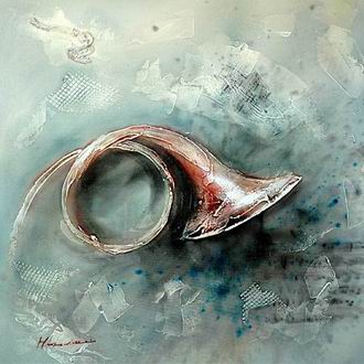 Musical Instrument oil painting